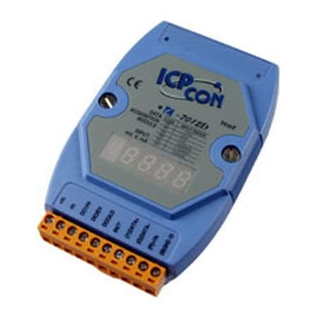 Icp Das High speed Analog input module with Display I-7012FD